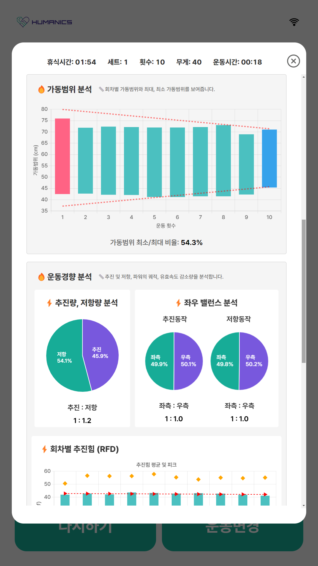 SEGYM 소프트웨어 디스플레이